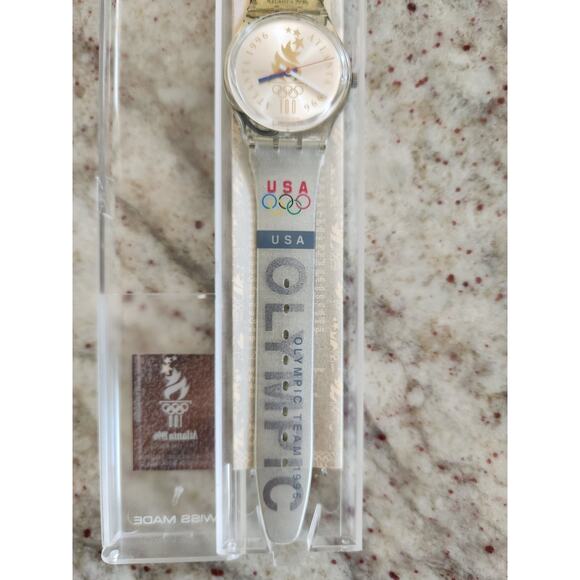 Swatch Special Gz150j Olympic Team Usa NewIn box with paperwork and battery - Picture 5 of 11